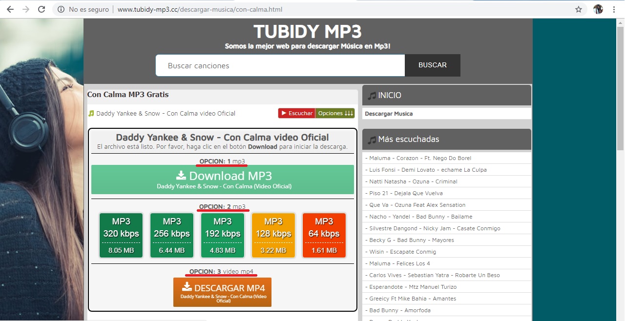 alternativas a tubidy mp3