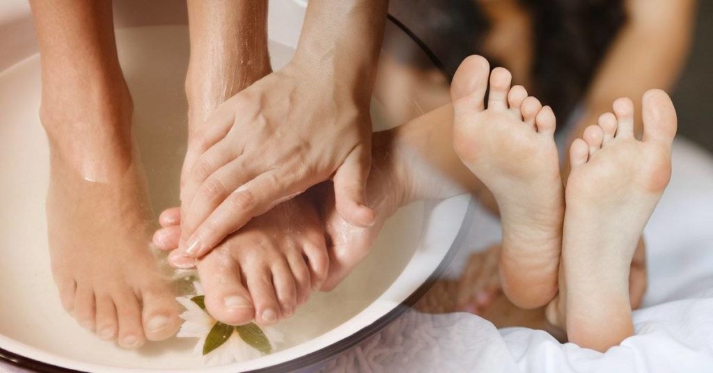 Vinagre para los pies