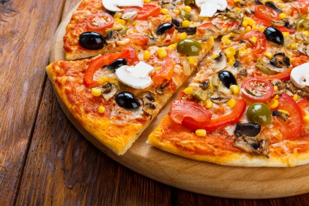 Mini pizzas con calabaza
